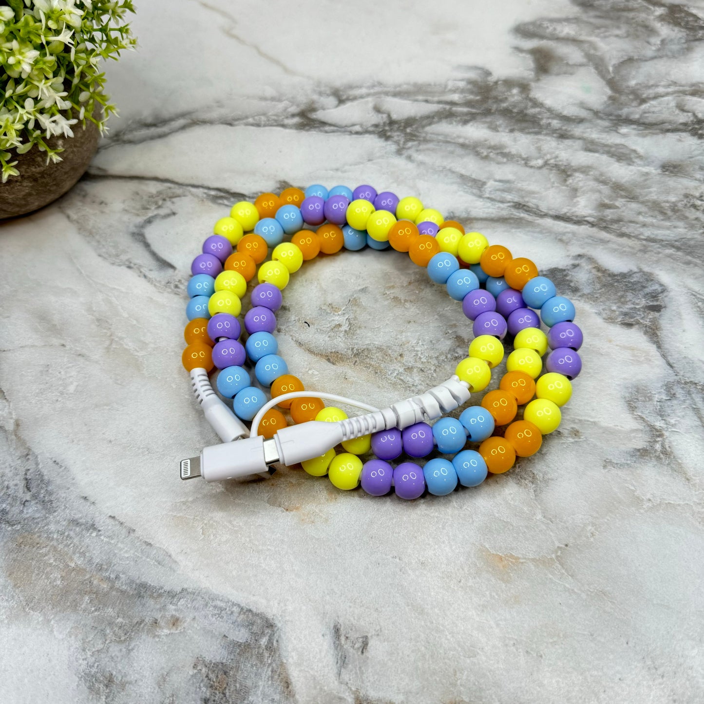 Charging Cord - Beaded #1 - PREORDER 9/18-9/21