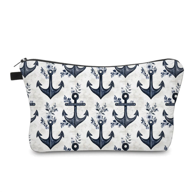Pouch - Floral Anchor