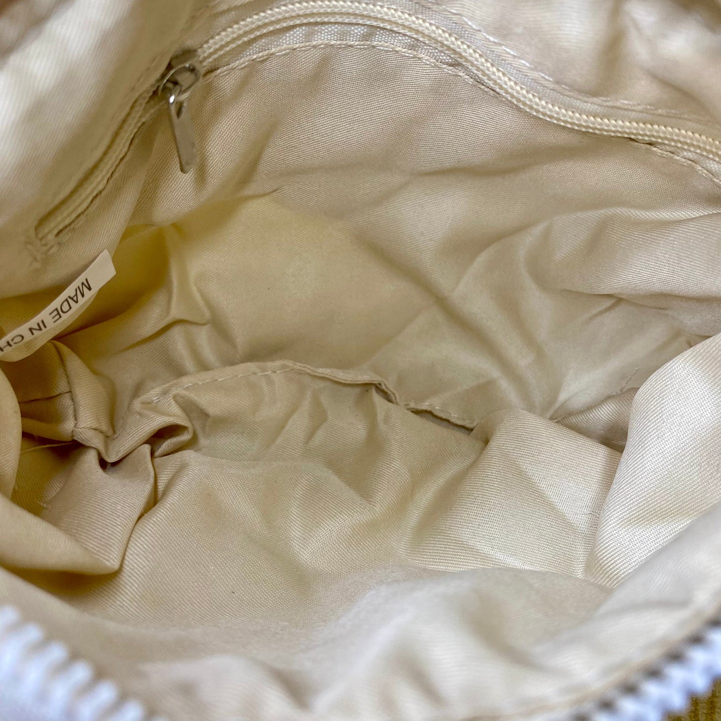 Mini Puffer Bag - Ivory
