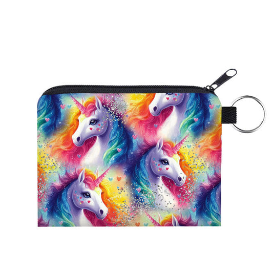 Mini Pouch - Rainbow Unicorn