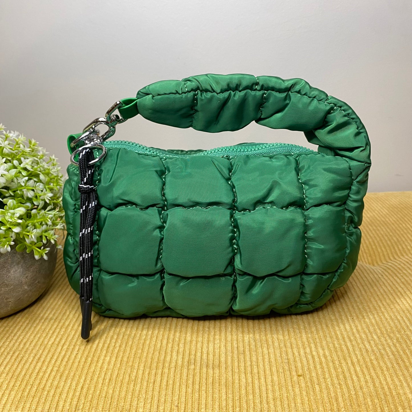 Mini Puffer Bag - Green