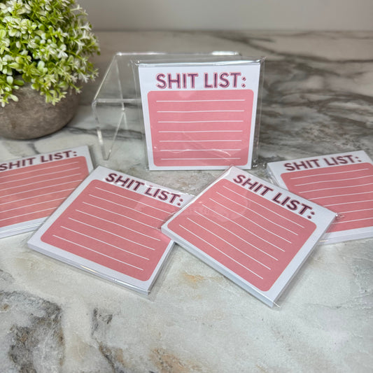 The Sticky Note Collection - Shit List