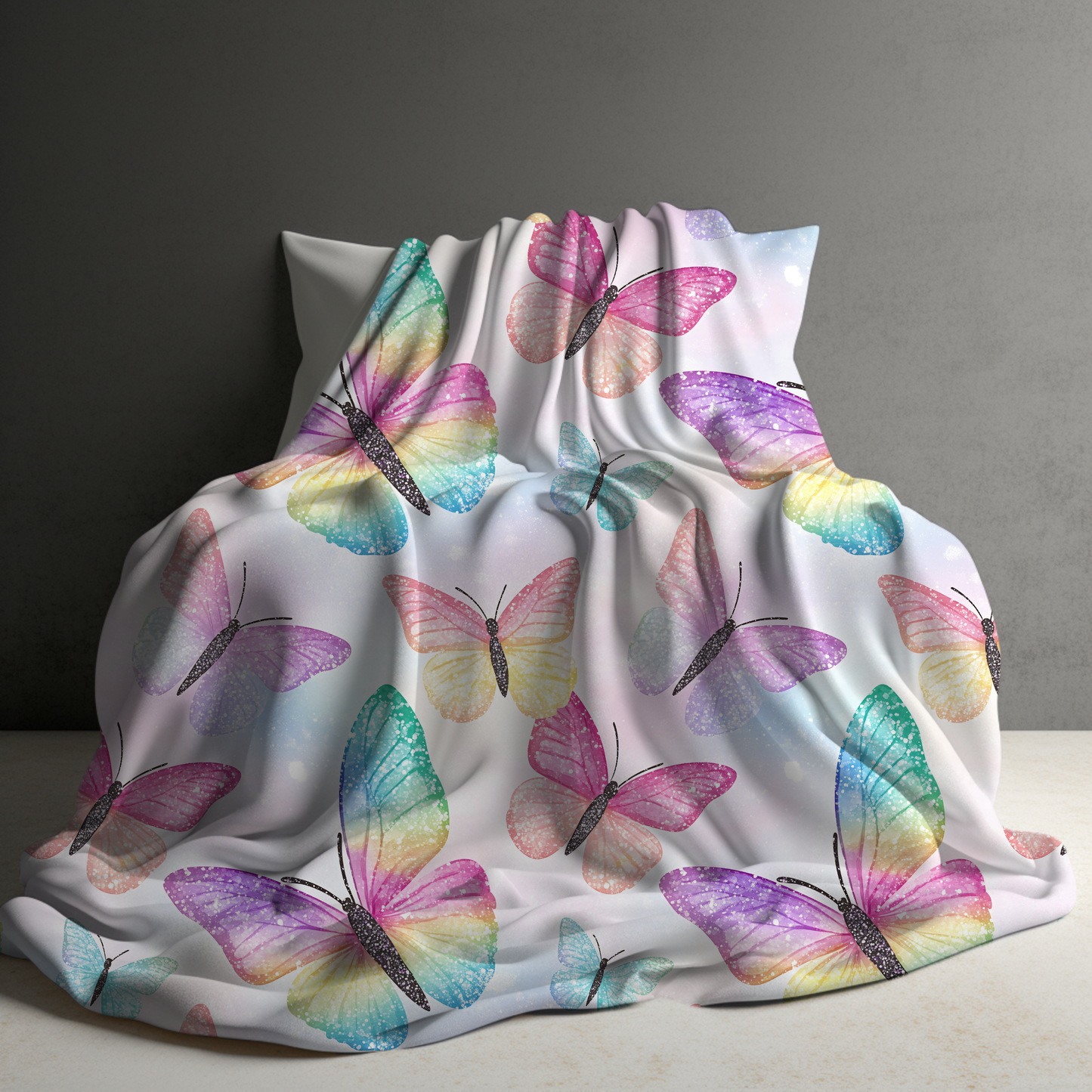 Blanket - Pastel Butterfly