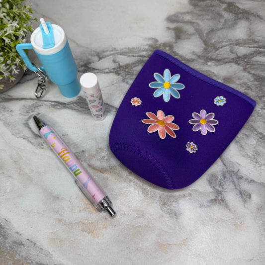 Bundled Set - Floral Patches Purple