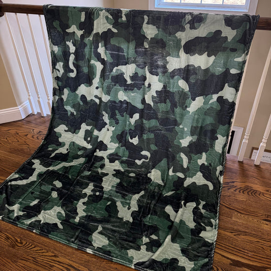 Blanket - Green Camo