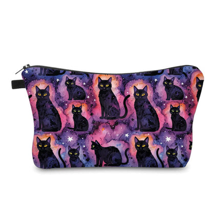 Pouch - Cat Black Galaxy