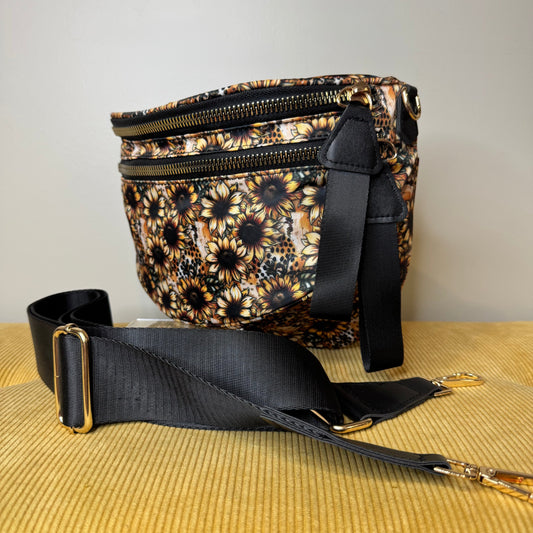 Roni - Nylon Crossbody - Sunflower Dot