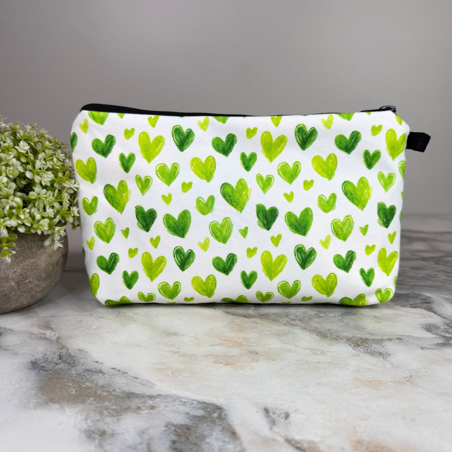 Pouch - Green Heart