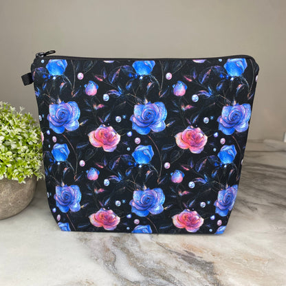 Pouch XL - Rose Pearl Blue Pink
