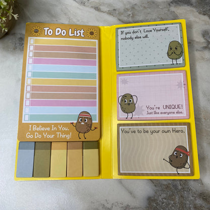 Sticky Note Booklet Set - Potato