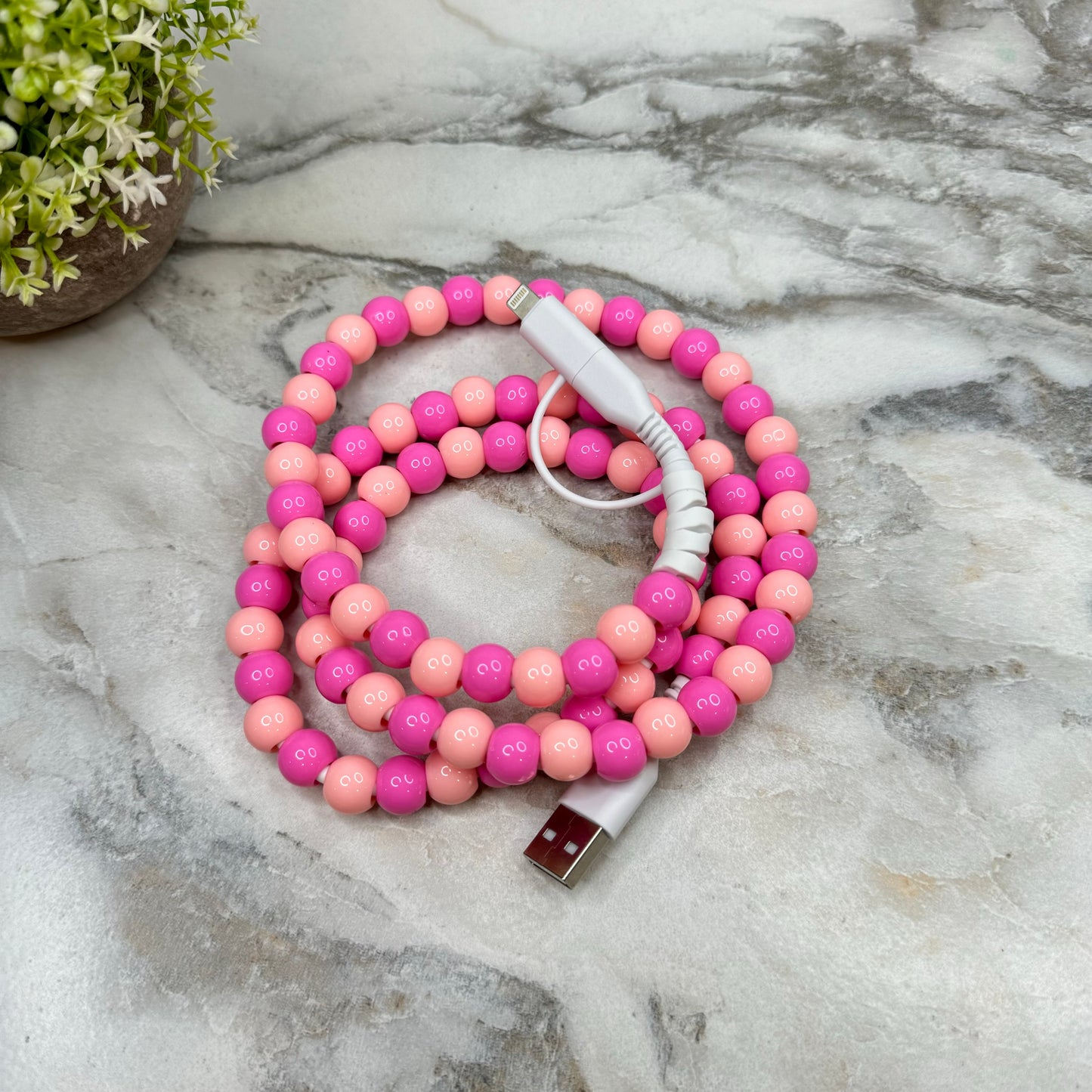 Charging Cord - Beaded #1 - PREORDER 9/18-9/21