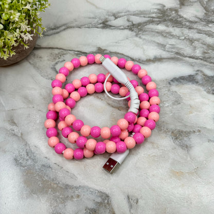 Charging Cord - Beaded #1 - PREORDER 9/18-9/21