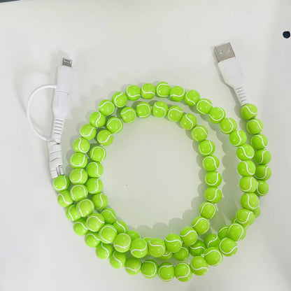 Charging Cord - Beaded - Sports - PREORDER