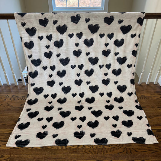 Blanket - Fur Hearts