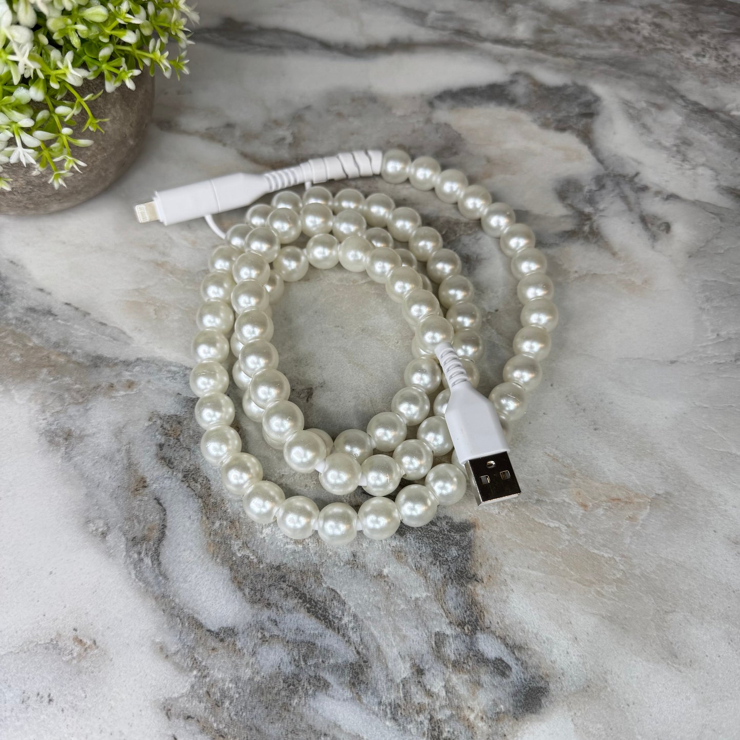 Charging Cord - Beaded #1 - PREORDER