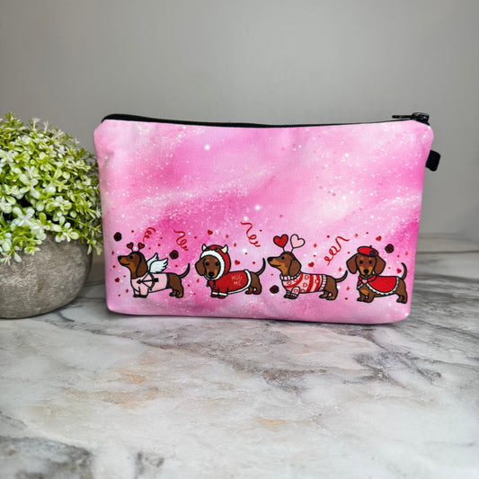 Pouch - Valentine’s Day - Dog Heart Dachshund