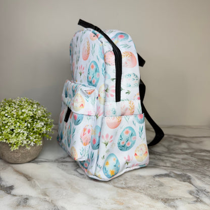 Mini Backpack - Floral Eggs