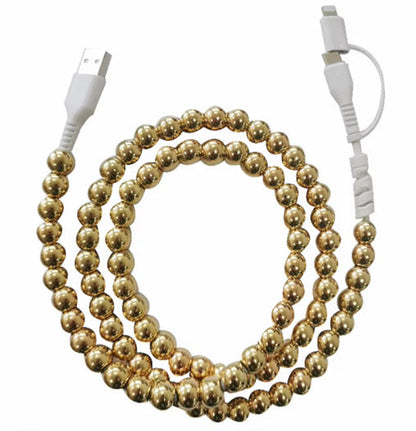 Charging Cord - Beaded #3 - PREORDER