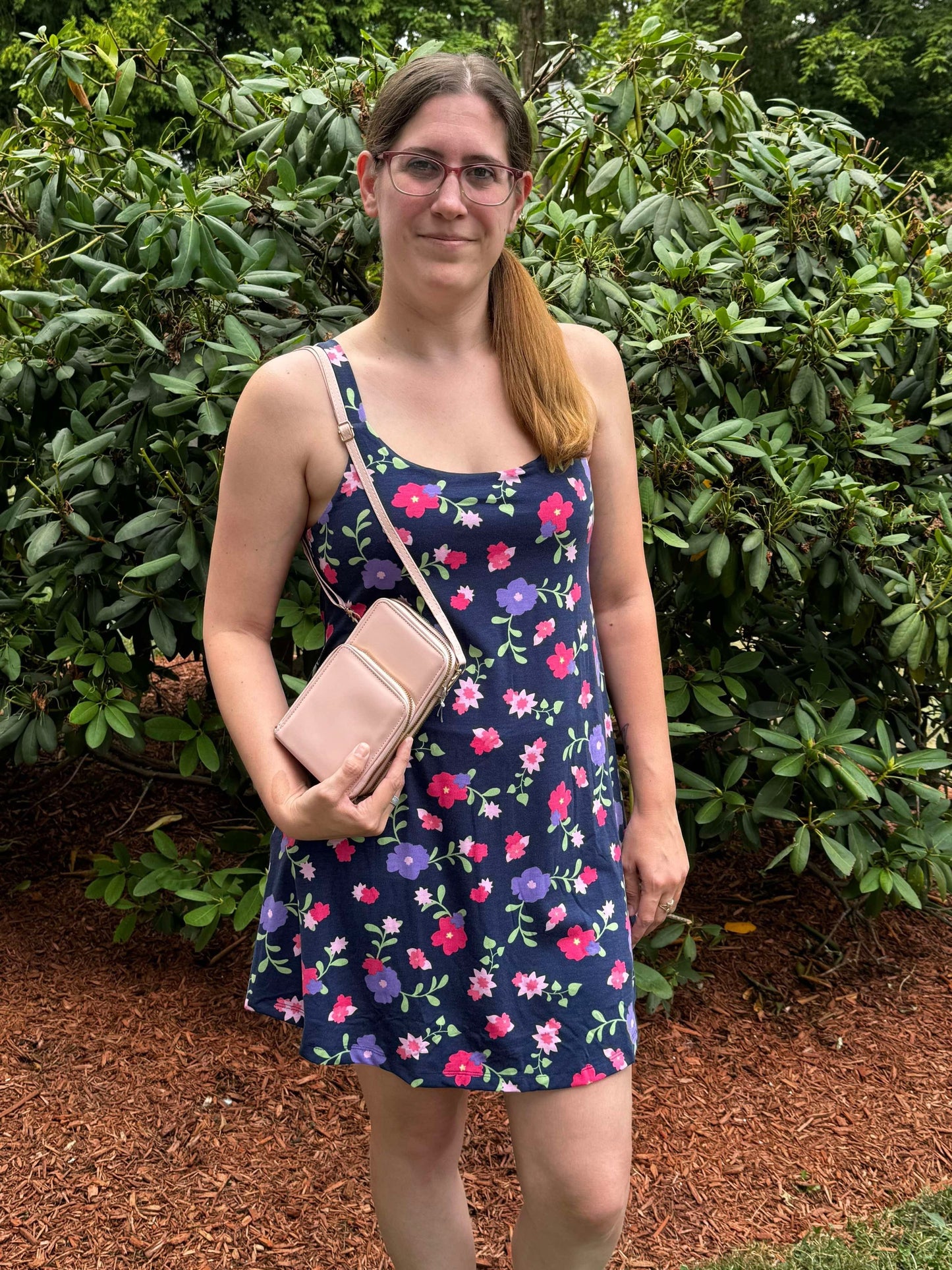 Ivy Crossbody Wallet + Purse - Medium Pink