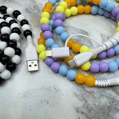 Charging Cord - Beaded #1 - PREORDER