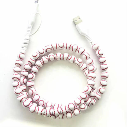 Charging Cord - Beaded - Sports - PREORDER