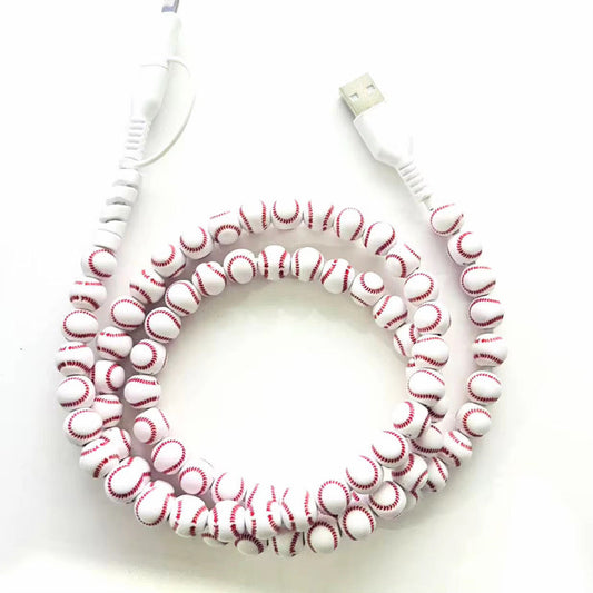 Charging Cord - Beaded - Sports - PREORDER