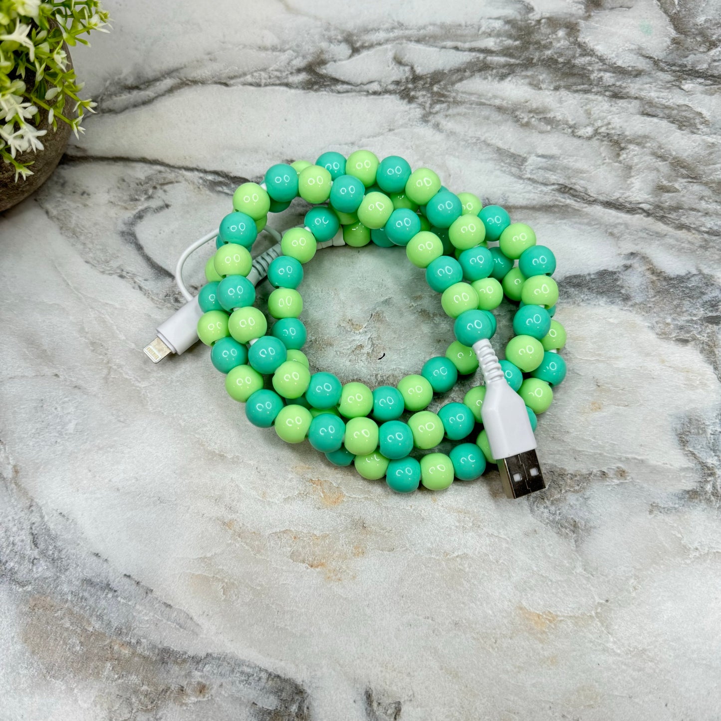 Charging Cord - Beaded #1 - PREORDER