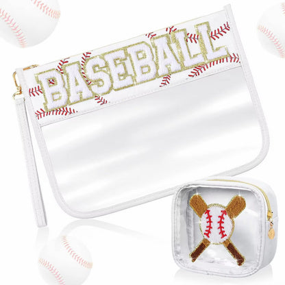 Sports Clear Zip Pouch 2 Pack - PREORDER 3/18-3/21