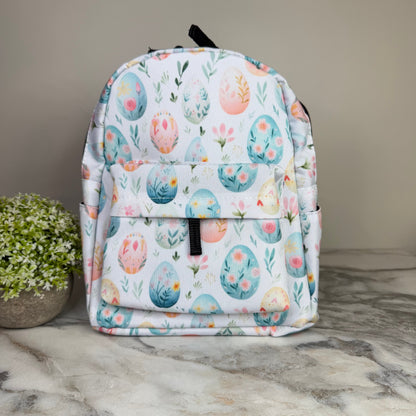 Mini Backpack - Floral Eggs