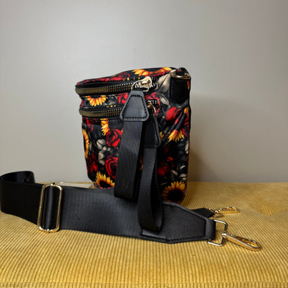 Roni - Nylon Crossbody - Sunflower Rose