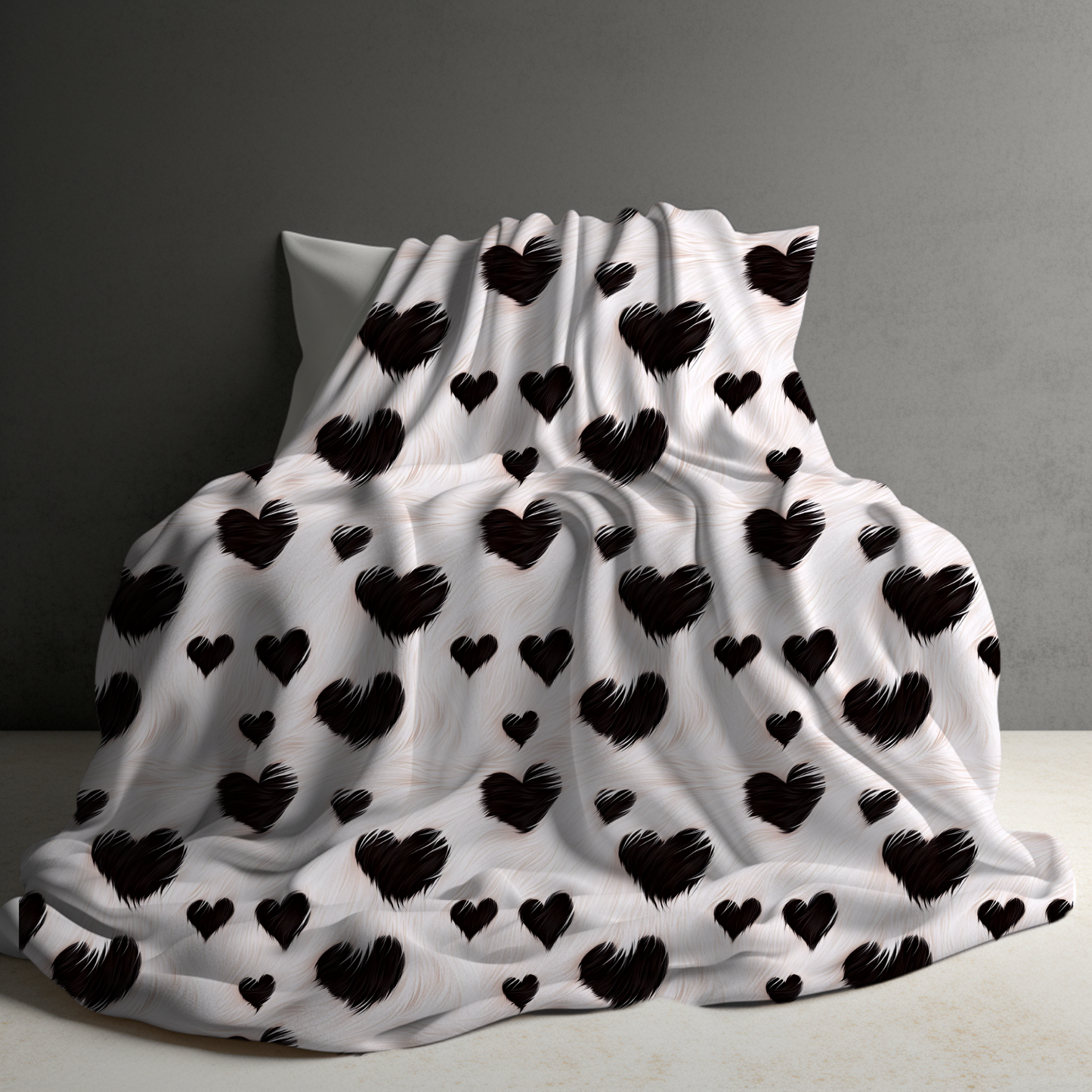 Blanket - Fur Hearts