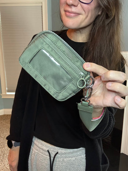 Rue - Nylon Wristlet Wallet - Solid - PREORDER