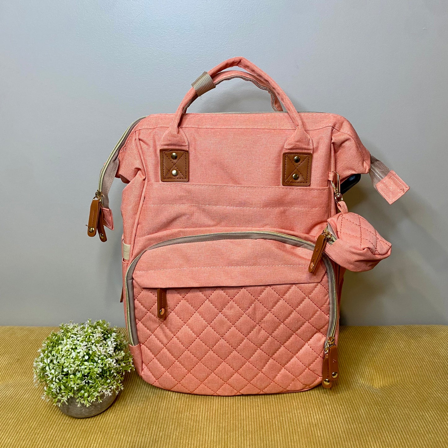 Emily Travel Bag - Quilted Solids