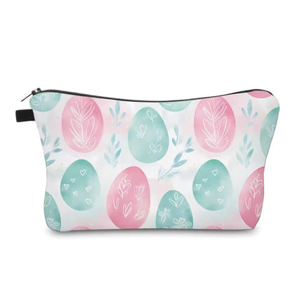 Pouch - Easter - Eggs Pink Mint