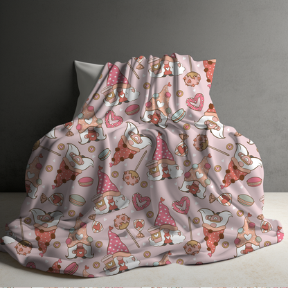 Blanket - Valentine’s Day - Gnomes