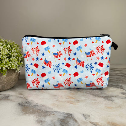 Pouch - America Flag Fireworks