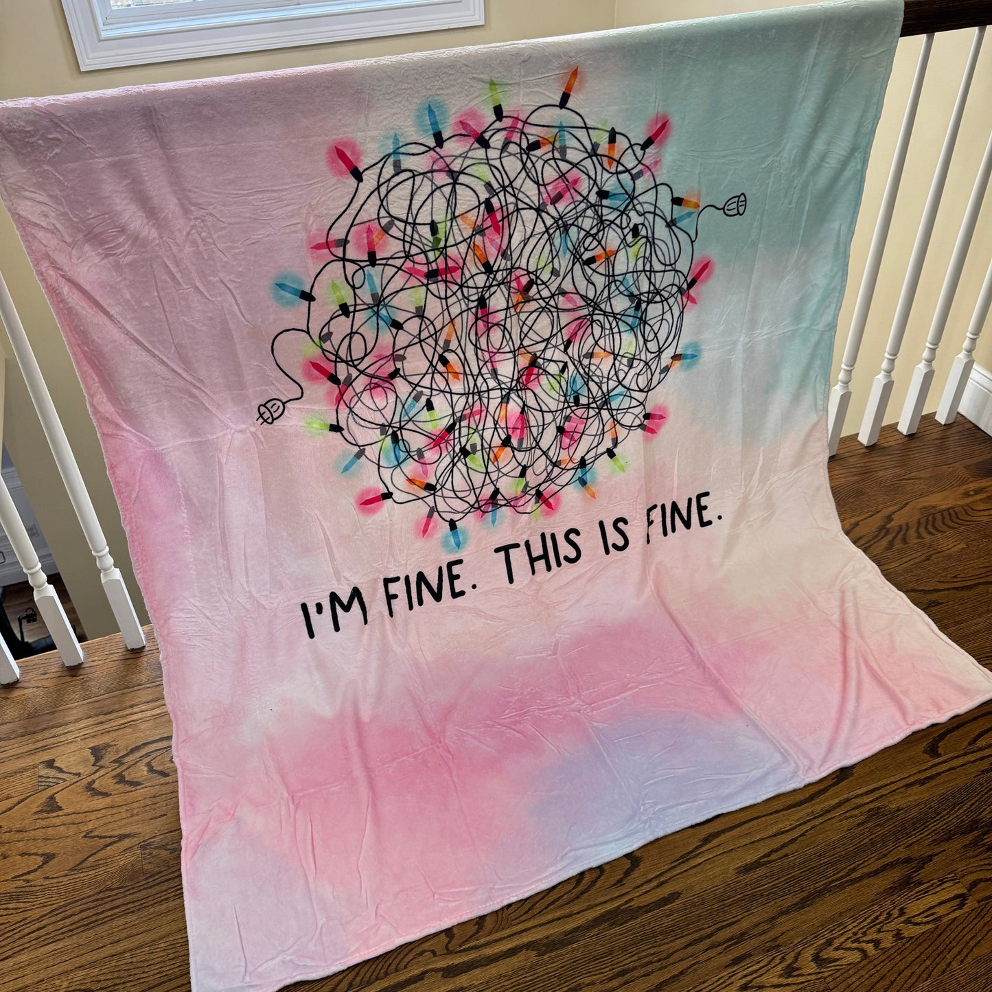 Blanket - Christmas - I'm Fine - PREORDER