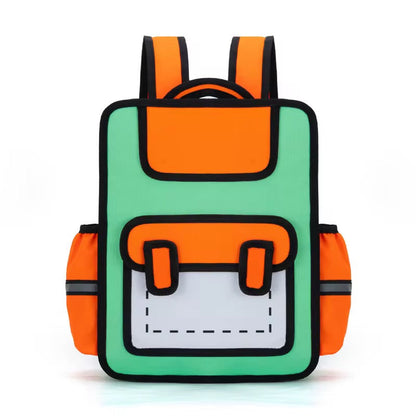 Backpack - 2D Cartoon - PREORDER 3/18-3/21