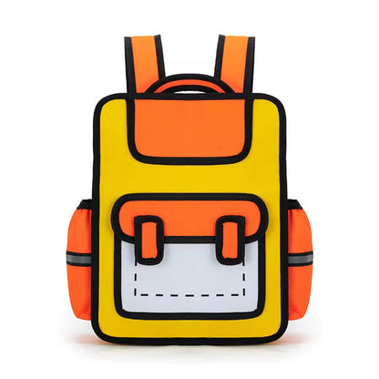 Backpack - 2D Cartoon - PREORDER 3/18-3/21